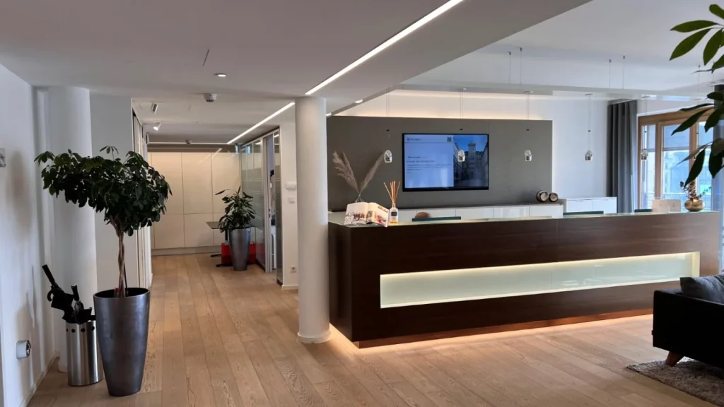 Innenraum Übersetzungsbüro Berlin Empfang