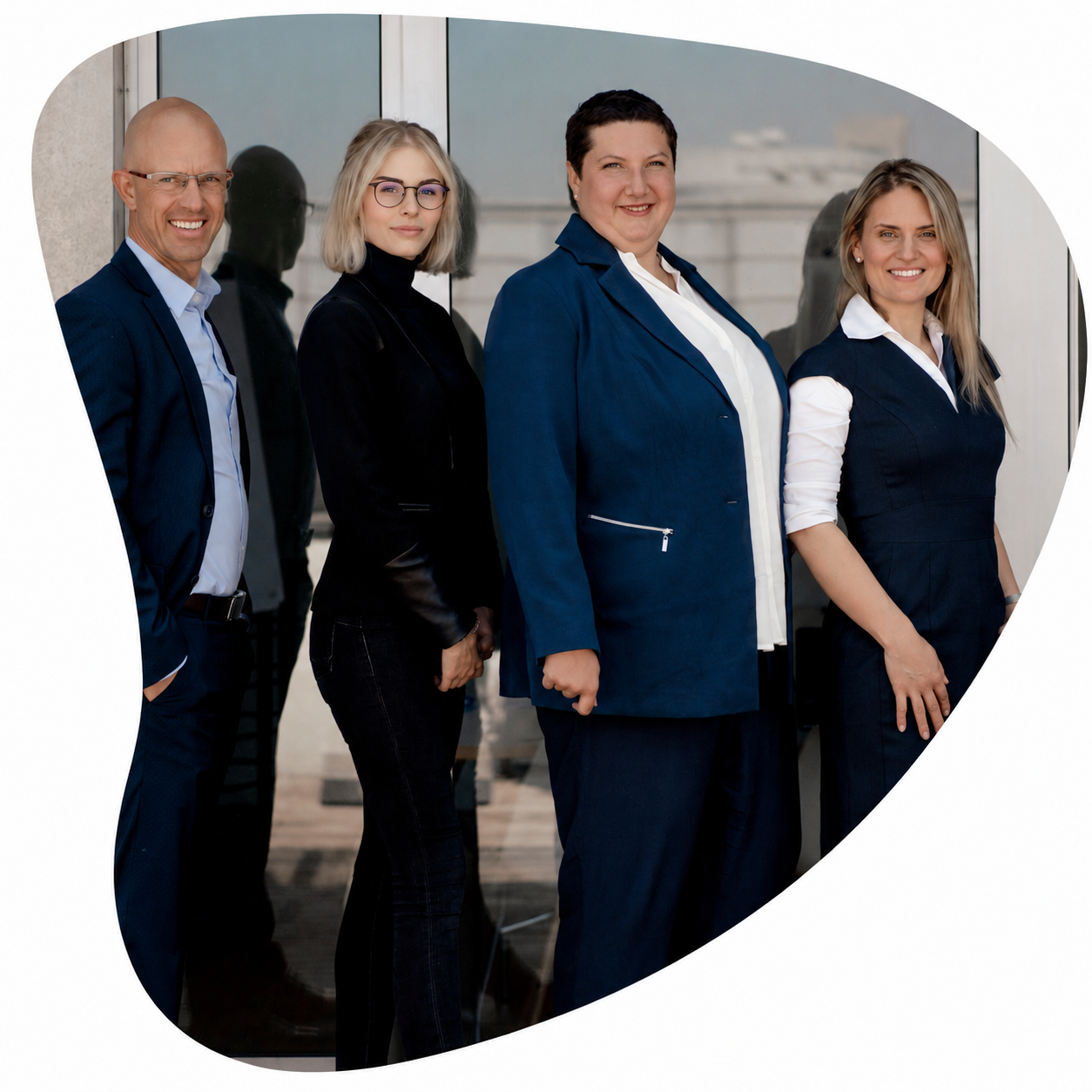 Teamfoto des Übersetzungsbüros Anna Deistler